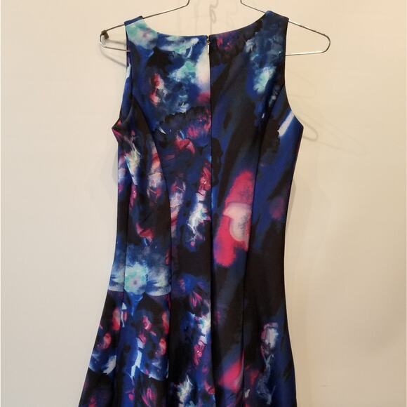 Donna Karan NEW A-Line V Neck Sleeveless Comfortable Short Dress Women's Size 4 - Picture 6 of 15